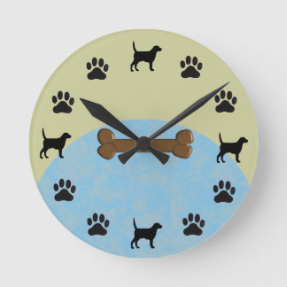 Ronde Horloge de labrador retriever
