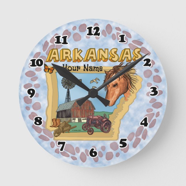 Ronde Horloge de l'Arkansas (Recto)