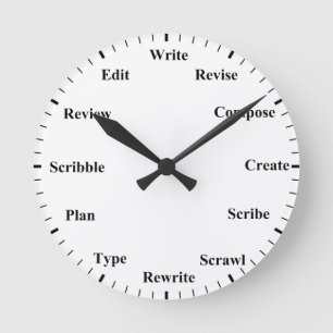 Ronde Horloge de l'écrivain - Toujours temps d'écrire ho