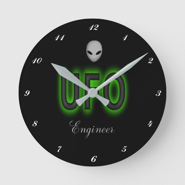 Ronde Horloge de l'ingénieur UFO (Recto)