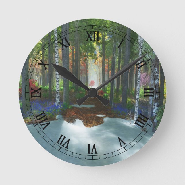 Ronde Horloge de marche d'une longue journée (Recto)