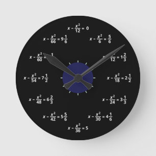 Ronde Horloge de maths