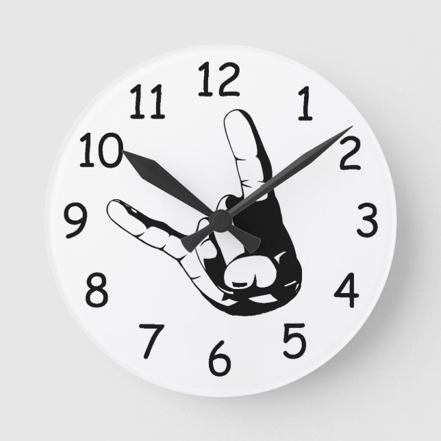 Ronde Horloge de métaux lourds (Recto)
