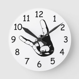 Ronde Horloge de métaux lourds