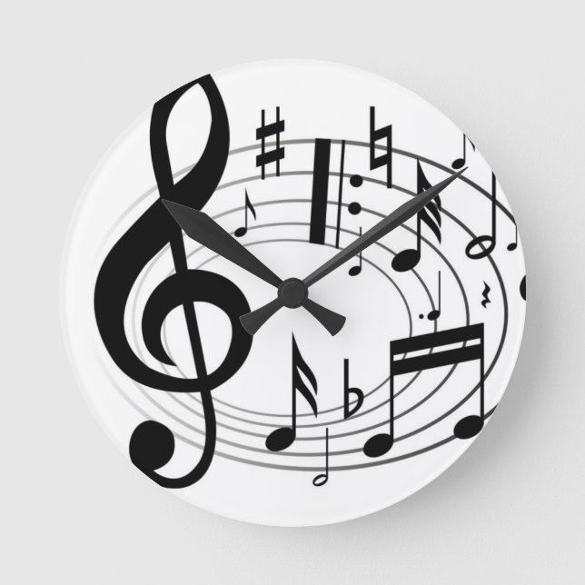 Ronde Horloge de musique (Recto)