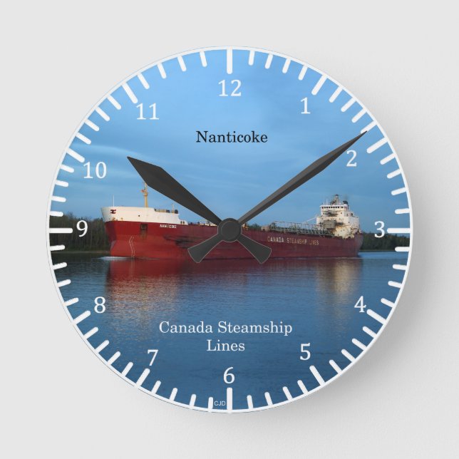 Ronde horloge de Nanticoke (Recto)