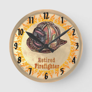 Ronde Horloge de pompier à la retraite