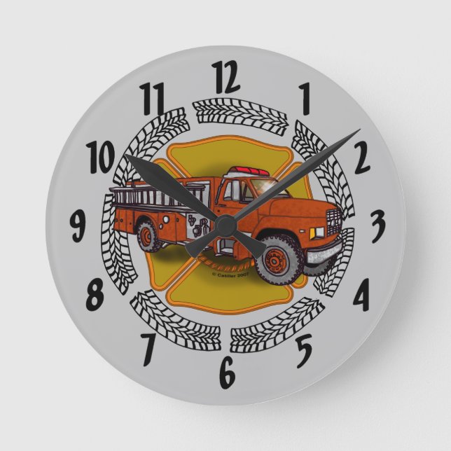 Ronde Horloge de pompier How I Roll (Recto)