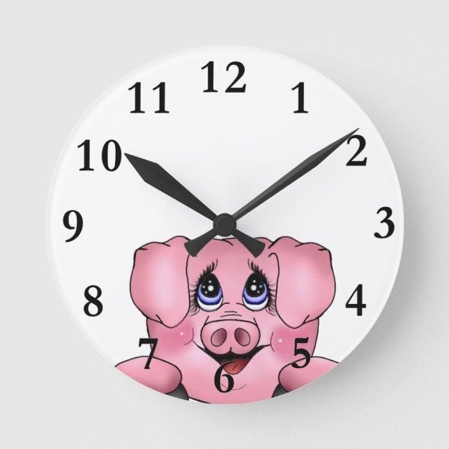 Ronde Horloge de porc (Recto)