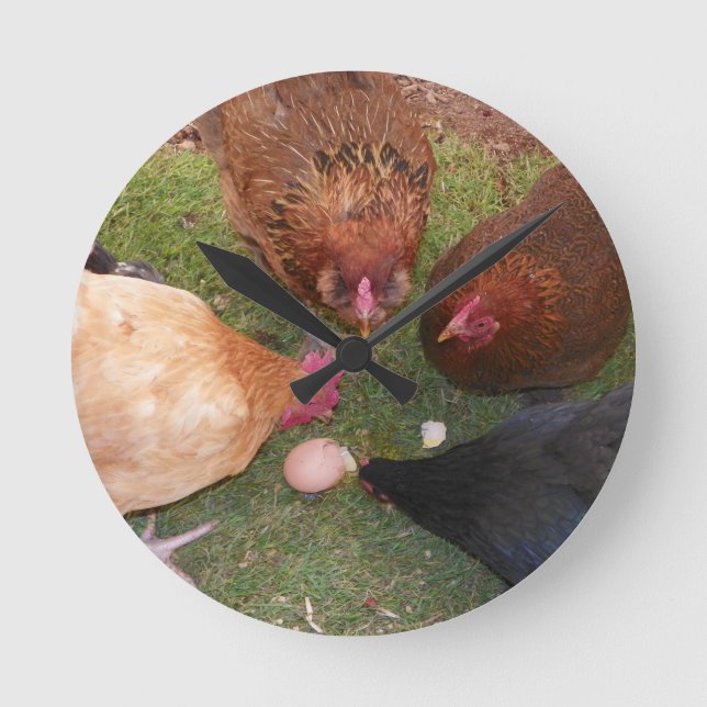 Ronde Horloge de poulet (Recto)