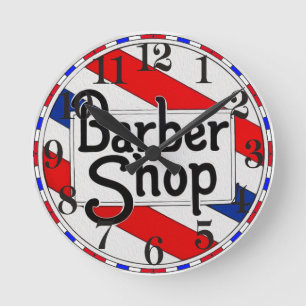 Ronde Horloge de raseur-coiffeur