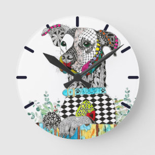 Ronde Horloge de sensibilisation à l'adoption d'animaux