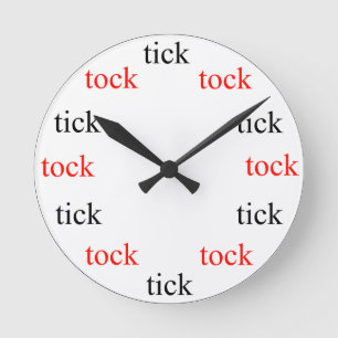 Ronde horloge de tock de coutil