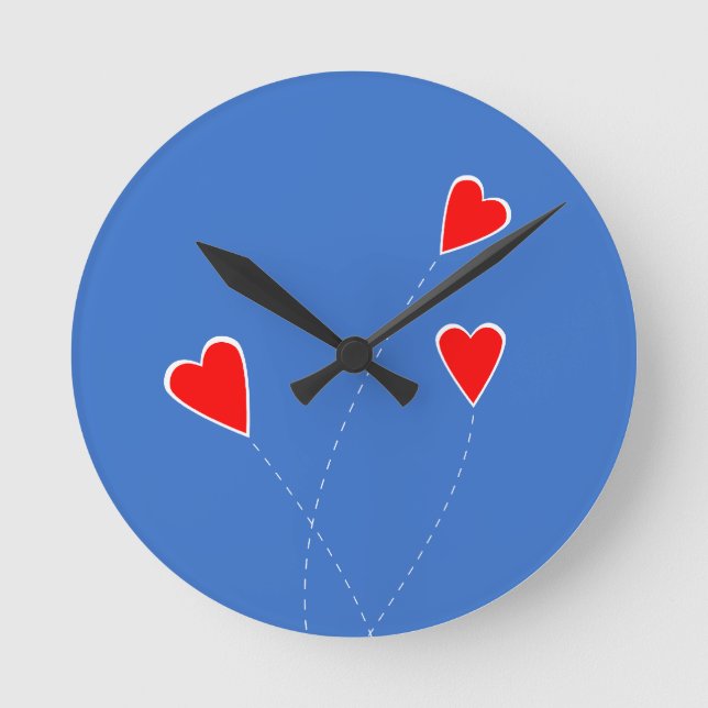 Ronde Horloge des Coeurs rouges (Recto)