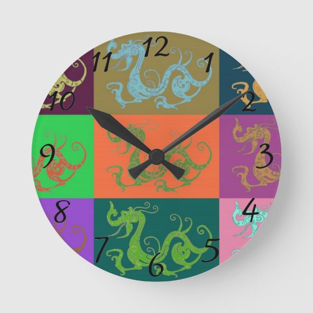 Ronde Horloge des Dragons (Recto)