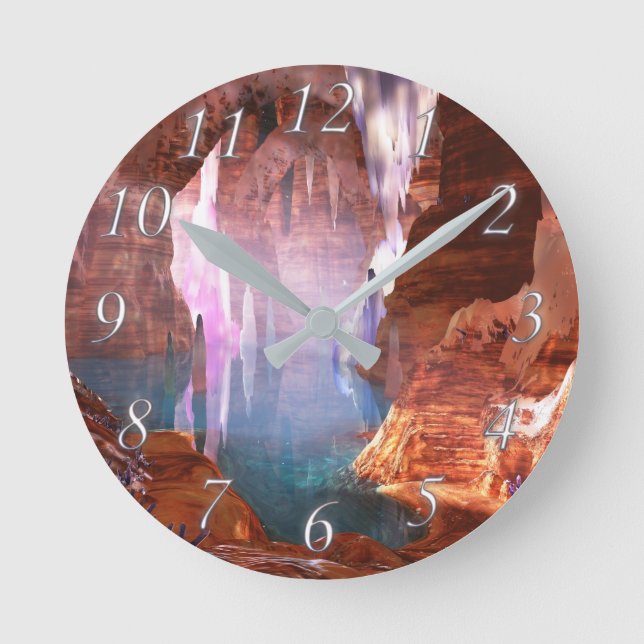 Ronde Horloge des grottes brillantes (Recto)
