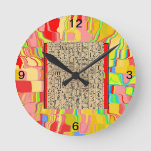 Ronde Horloge des hiéroglyphes