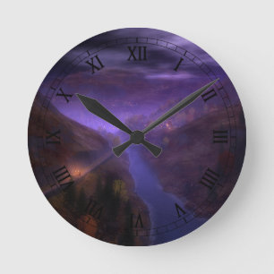 Ronde Horloge des lumières de la maison Highland