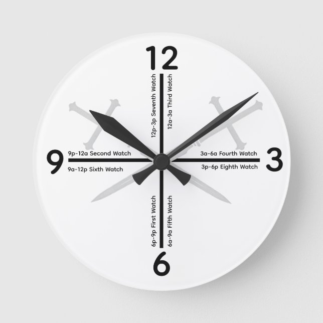 Ronde Horloge des Veilles de Prière (Recto)