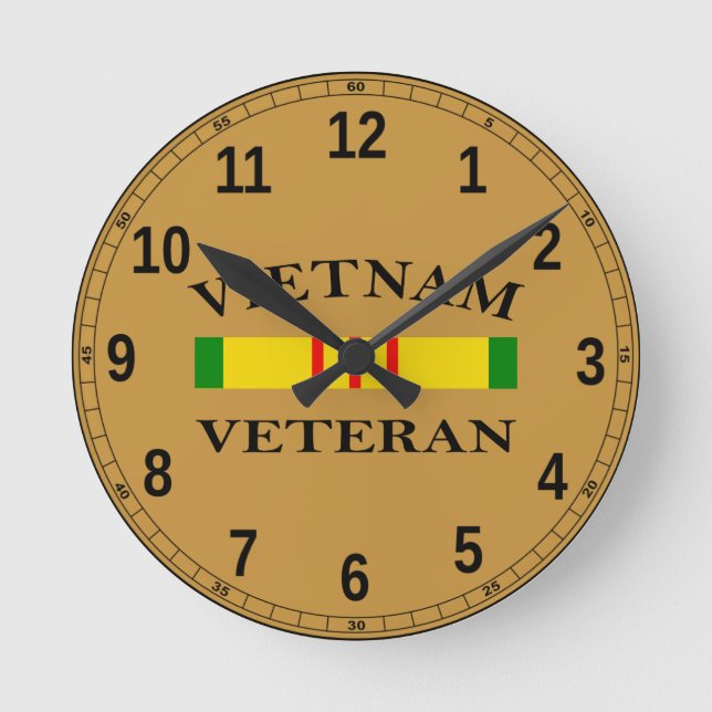 Ronde Horloge des vétérans du Vietnam (Recto)