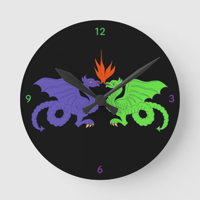 Ronde Horloge Dragon (Recto)