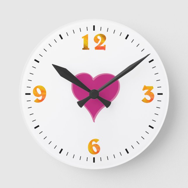 Ronde Horloge du coeur (Recto)