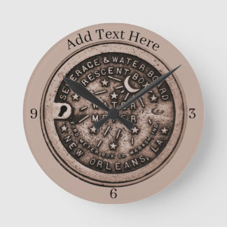 Ronde Horloge du compteur d'eau de la Nouvelle-Orléans, 