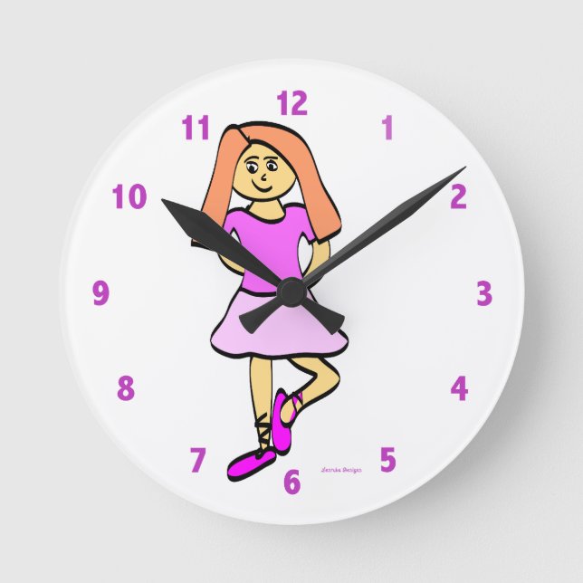 Ronde Horloge du danseur de ballon (Recto)