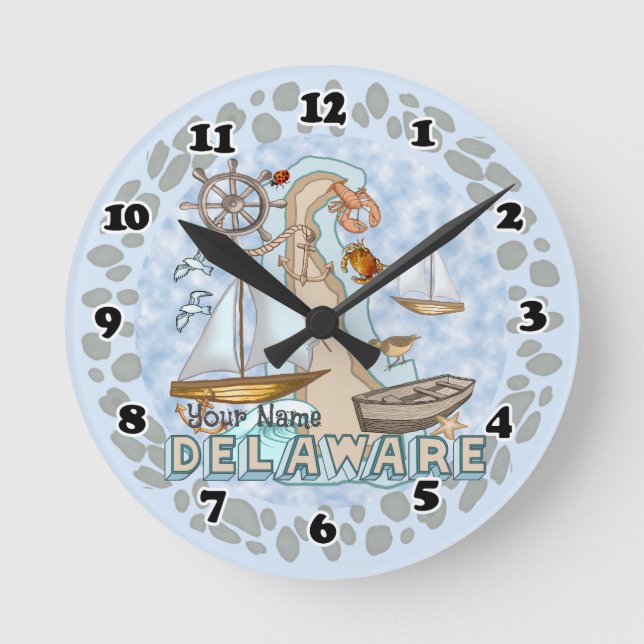 Ronde Horloge du Delaware (Recto)
