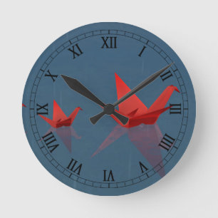 Ronde Horloge du jour de pluie calme