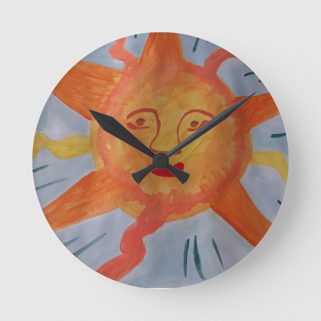 Ronde Horloge du mur du soleil (Recto)