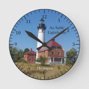 Ronde horloge du phare d'Au Sable