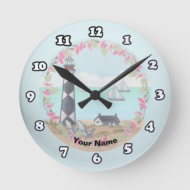Ronde Horloge du phare de Cape Lookout (Recto)
