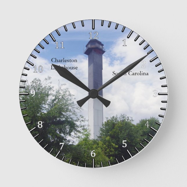 Ronde Horloge du phare de Charleston (Recto)