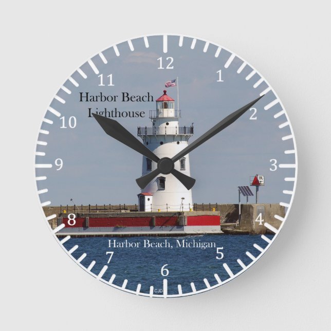 Ronde Horloge du phare de Harbor Beach (Recto)