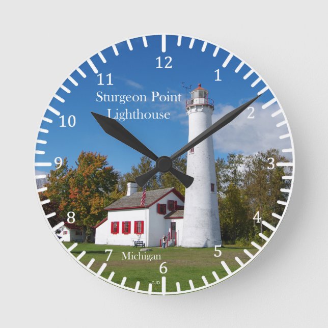Ronde horloge du phare de Sturgeon Point (Recto)