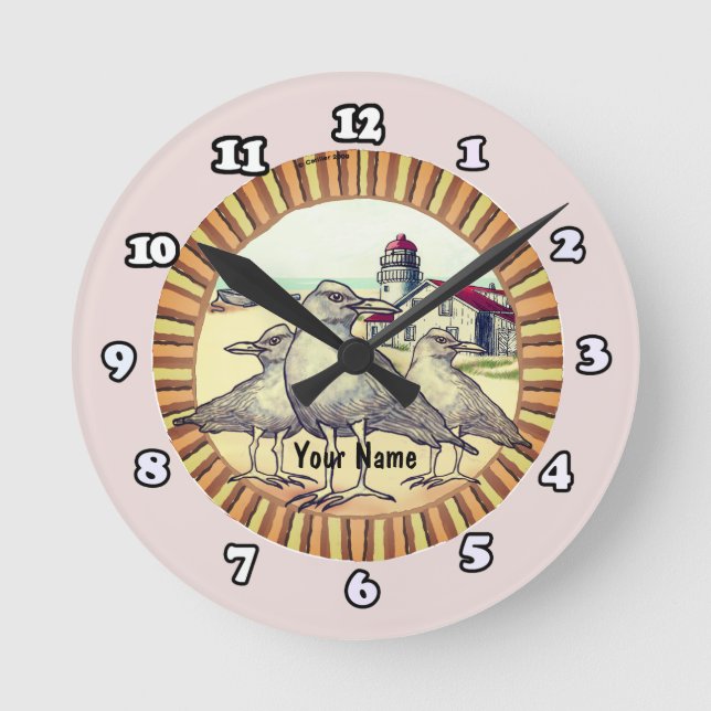Ronde Horloge du phare des mouettes (Recto)