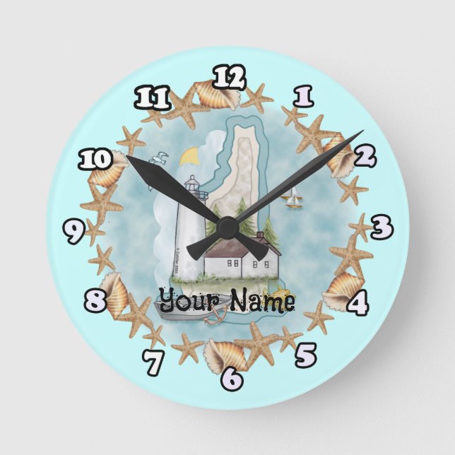 Ronde Horloge du phare du New Hampshire (Recto)