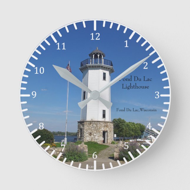 Ronde Horloge du phare Fond Du Lac (Recto)