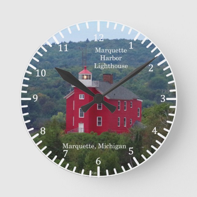 Ronde Horloge du phare Marquette Harbour (2) (Recto)