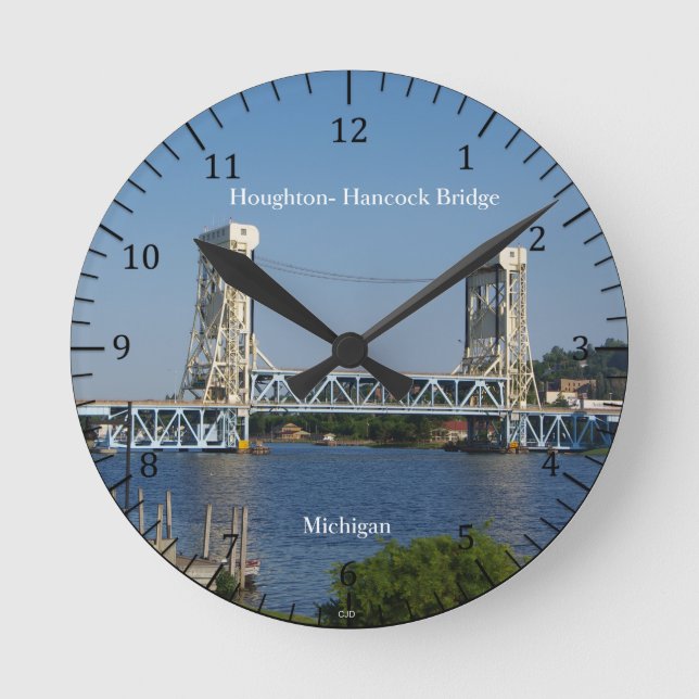 Ronde Horloge du pont Houghton Hancock (Recto)