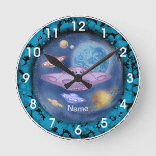 Ronde Horloge du voyage en navette spatiale