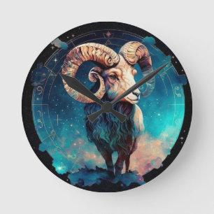 Ronde Horloge du zodiaque Bélier