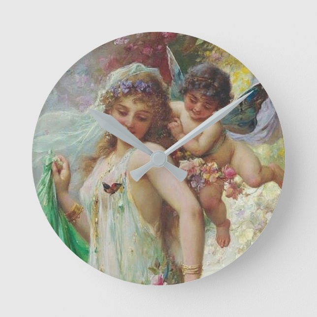 Ronde Horloge en Acrylique (Recto)