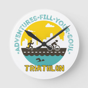 Ronde Horloge en Acrylique