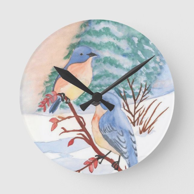 Ronde Horloge en Acrylique (Recto)