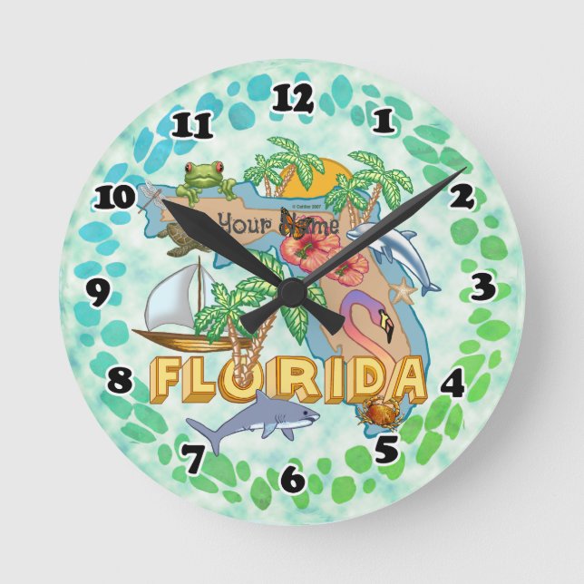 Ronde Horloge en Floride (Recto)