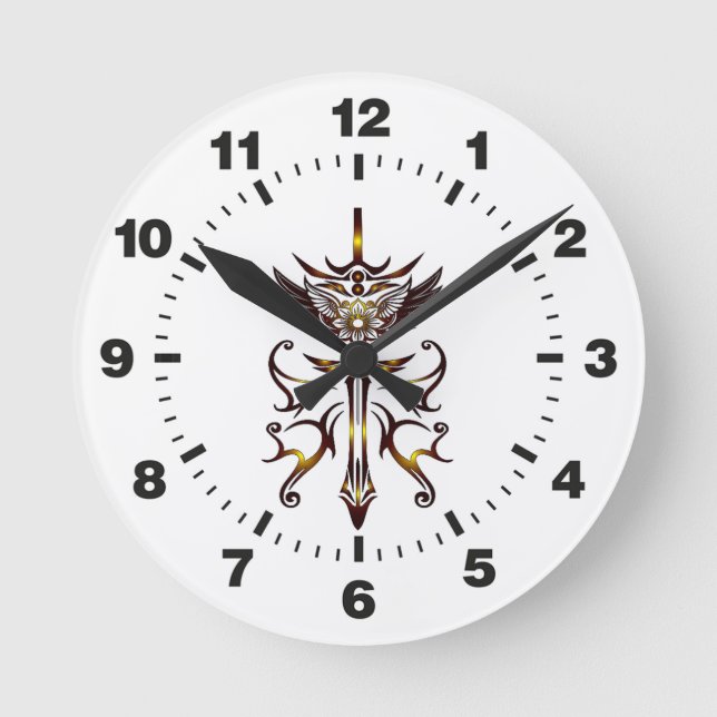 Ronde Horloge Épée d'Aile 2 (Recto)