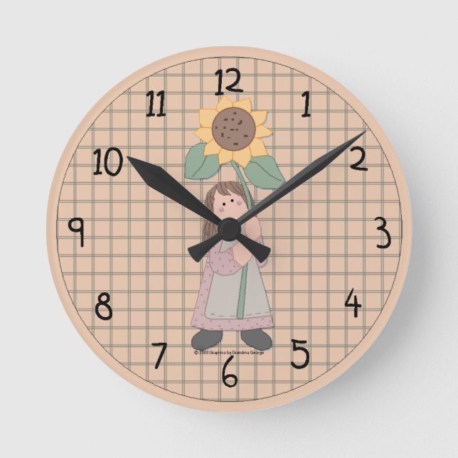 Ronde Horloge Été de Campagne (Recto)