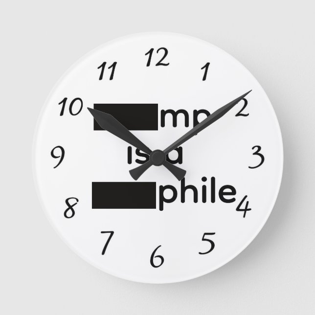 Ronde Horloge expurgée (Recto)